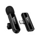 Бездротова мікрофонна система HOCO L20 Fair wireless microphone Type-C Black (6942007655491)