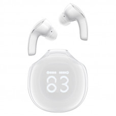 Бездротові навушники ACEFAST T9 Crystal (Air) color bluetooth earbuds Porcelain White