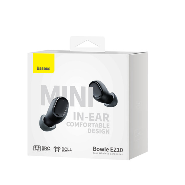 Бездротові навушники Baseus Bowie EZ10 True Wireless Earphones Black