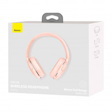 Бездротові навушники Baseus Encok Wireless headphone D02 Pro Pink