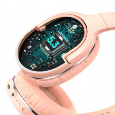 Бездротові навушники Baseus Encok Wireless headphone D02 Pro Pink
