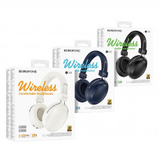 Бездротові навушники BOROFONE BO33 Melody BT headphones Milky White