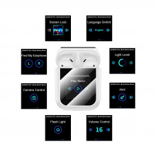 Бездротові навушники BOROFONE BW86 Brocade true wireless BT headset with touch screen White