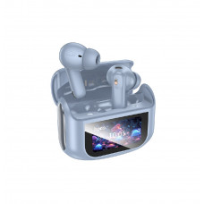 Бездротові навушники HOCO EQ21 Sandy true wireless ANC+ENC noise reduction touch screen BT headset Blue Star (6942007647434)