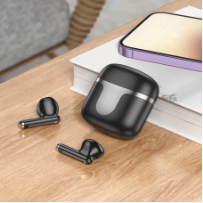 Бездротові навушники HOCO EQ7 Snowflake true wireless BT headset Black (6942007617727)