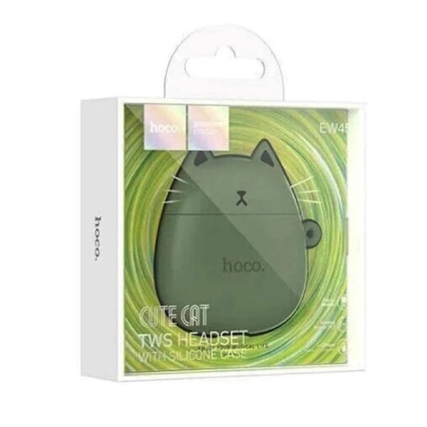 Бездротові навушники HOCO EW45 True wireless stereo headset Forest Cat