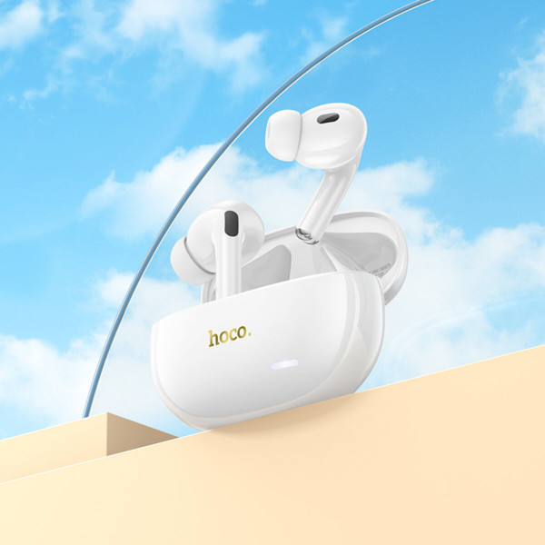 Бездротові навушники HOCO EW60 Plus Norman true wireless ANC BT headset White