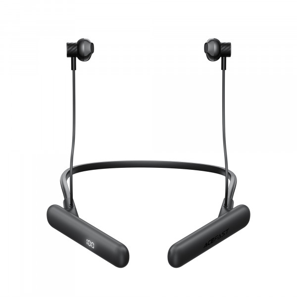 Бездротові спортивні навушники ACEFAST N8 neck hanging wireless earphones Black (6974316286158)