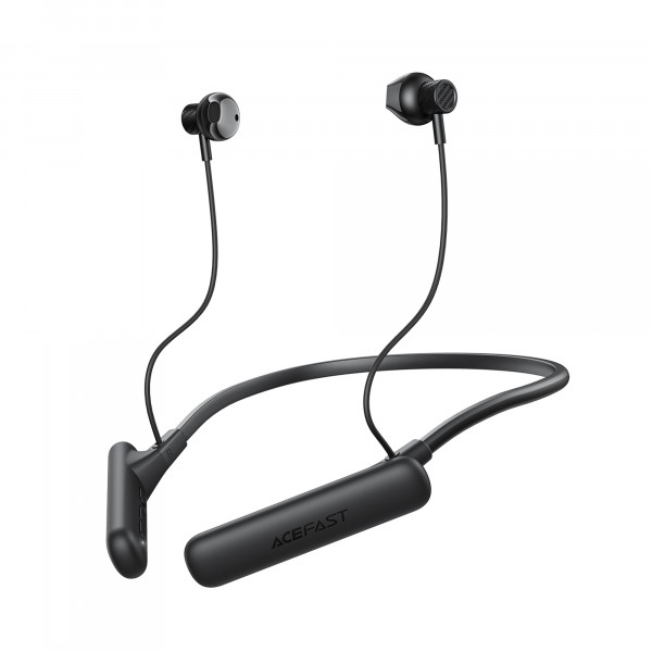 Бездротові спортивні навушники ACEFAST N8 neck hanging wireless earphones Black (6974316286158)