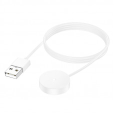 Бездротовий зарядний пристрій для смарт-годинника HOCO Y29/Y42 Ultra/Y43 AMOLED Smart sports watch charging cable White (6942007648530)