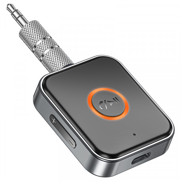 Bluetooth-ресивер BOROFONE BC55 Suave car AUX BT receiver Black (6941991112225)