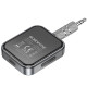 Bluetooth-ресивер BOROFONE BC55 Suave car AUX BT receiver Black (6941991112225)