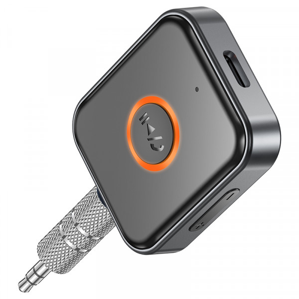 Bluetooth-ресивер BOROFONE BC55 Suave car AUX BT receiver Black (6941991112225)