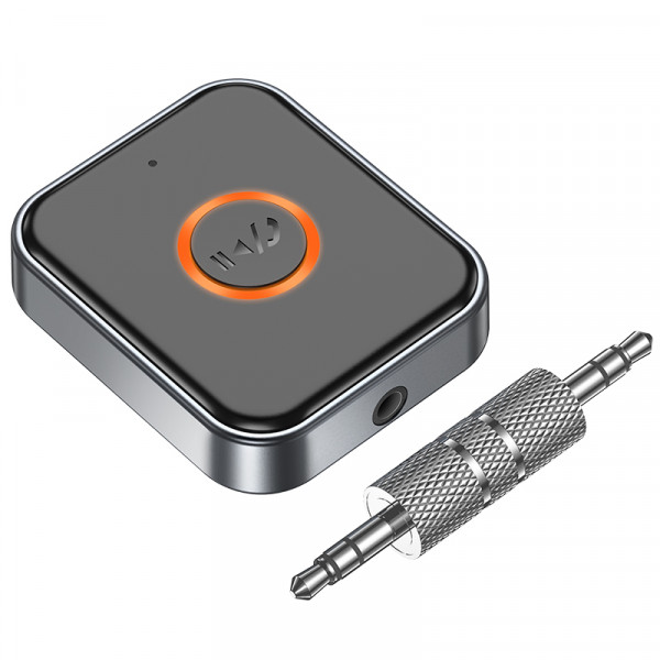 Bluetooth-ресивер BOROFONE BC55 Suave car AUX BT receiver Black (6941991112225)