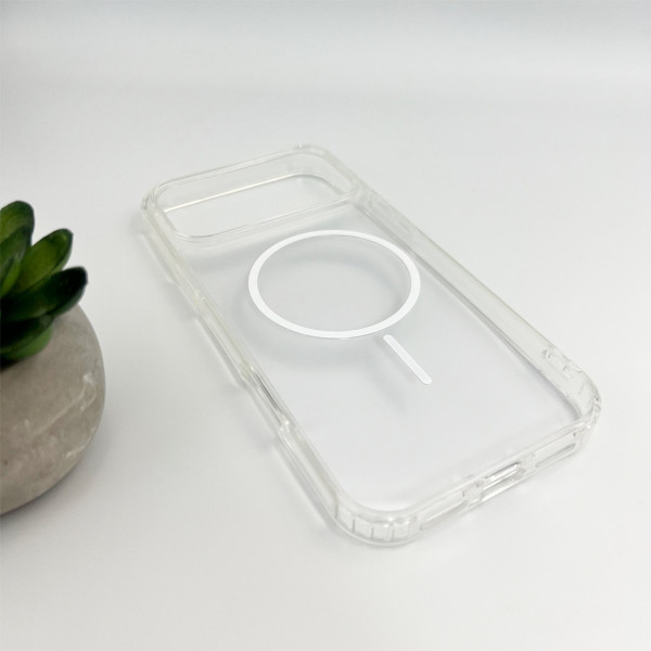 Чохол Cosmic Acrylic Thin Magnetic for Apple iPhone 17 Pro White (AcColMagi17pWhite)