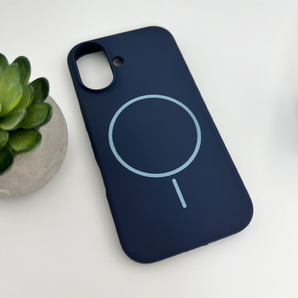 Чохол для смартфона Cosmic Silicone Case Magnetic for Apple iPhone 17 8,Dark Blue (SilMag17-8)