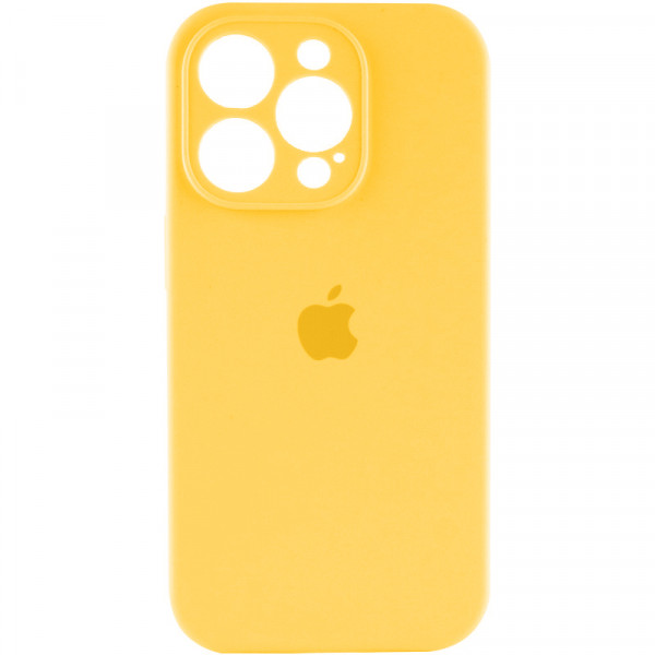 Чохол для смартфона Silicone Full Case AA Camera Protect for Apple iPhone 13 Pro Max 56,Sunny Жовтий