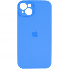 Чохол для смартфона Silicone Full Case AA Camera Protect for Apple iPhone 14 38,Surf Блакитний