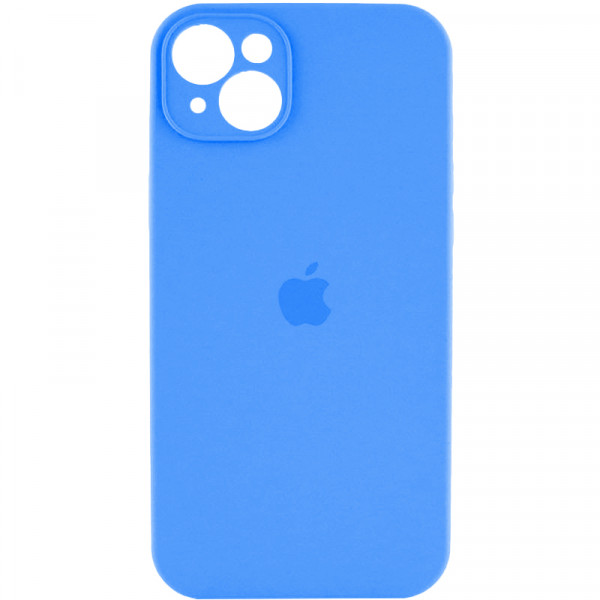 Чохол для смартфона Silicone Full Case AA Camera Protect for Apple iPhone 14 38,Surf Блакитний