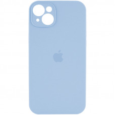 Чохол для смартфона Silicone Full Case AA Camera Protect for Apple iPhone 15 27,Mist Блакитний
