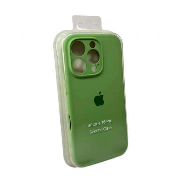 Чохол для смартфона Silicone Full Case AA Camera Protect for Apple iPhone 16 1,Mint