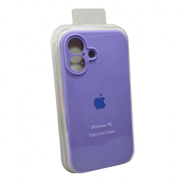 Чохол для смартфона Silicone Full Case AA Camera Protect for Apple iPhone 16 26,Elegant Purple