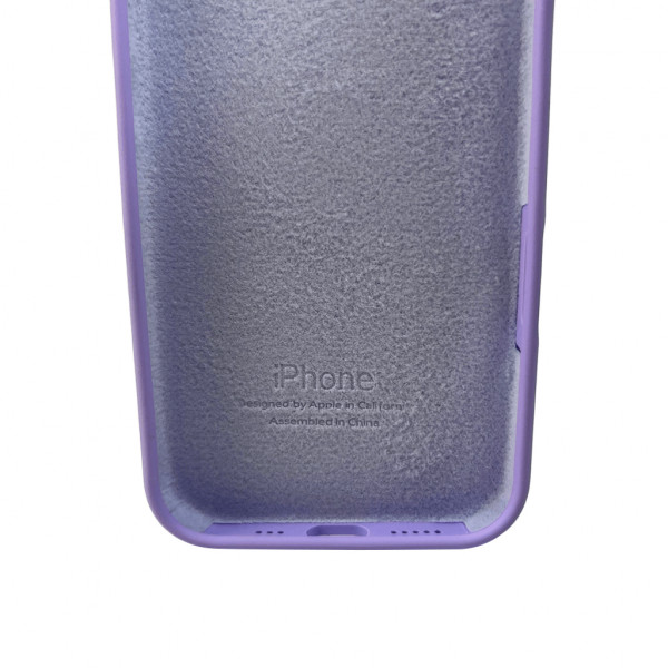 Чохол для смартфона Silicone Full Case AA Camera Protect for Apple iPhone 16 26,Elegant Purple