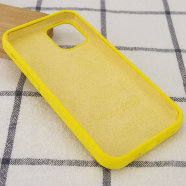 Чохол для смартфона Silicone Full Case AA Open Cam for Apple iPhone 15 56,Sunny Жовтий