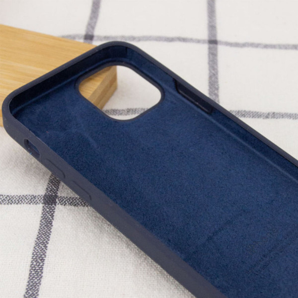 Чохол для смартфона Silicone Full Case AA Open Cam for Apple iPhone 15 Pro Max 7,Dark Блакитний