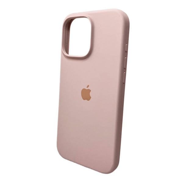 Чохол для смартфона Silicone Full Case AA Open Cam for Apple iPhone 16 Pro Max 15,Pink Sand