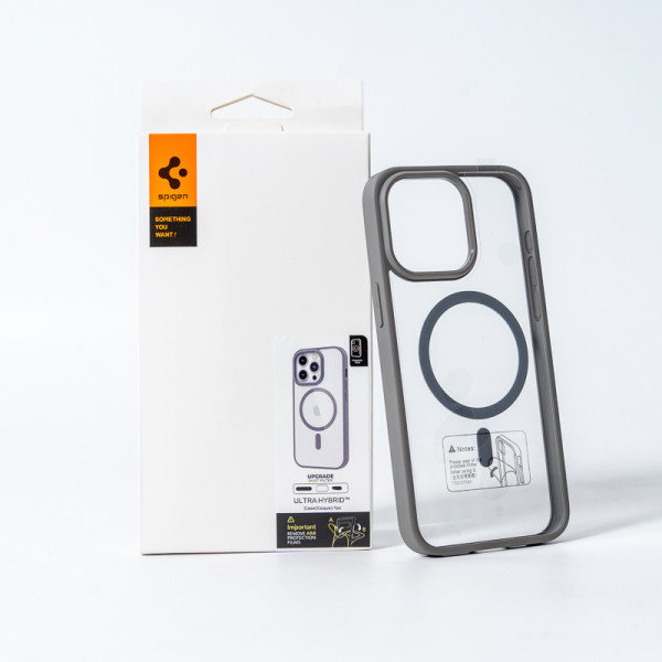 Чохол для смартфона Spigen AAA Magnetic Color for Apple iPhone 15 Pro Grey