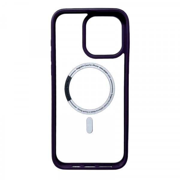 Чохол для смартфона Spigen AAA Magnetic Color for Apple iPhone 15 Pro Purple