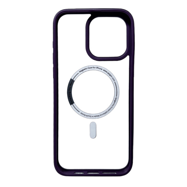 Чохол для смартфона Spigen AAA Magnetic Color for Apple iPhone 15 Pro Purple