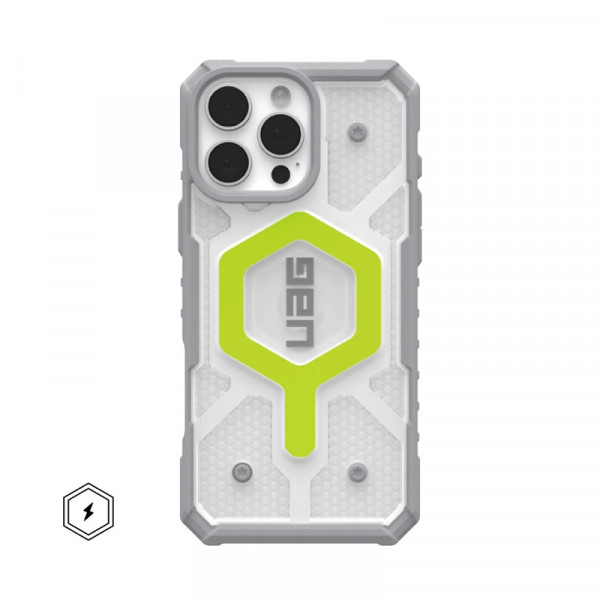 Чохол для смартфона UAG AAA Pathfinder Mag Clear for Apple iPhone 16 All Light Green