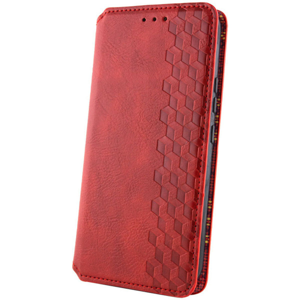 Чохол-книжка для смартфона Rubic Leather for Xiaomi Червонийmi Note 13 Pro 5G/POCO X6 5G Червоний