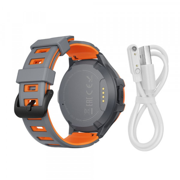 Дитячий смарт-годинник HOCO Y107 4G 32mm. 700 mAh. IP54. children phone watch orange (6942007666060)