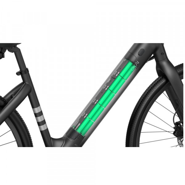 Електровелосипед OKAI EB60 Black 28', 250(500)W, 9,6Ah, 61.2km, 25kmh, NFC, App, 23kg (EB60-B)