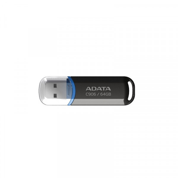 Флеш-накопичувач ADATA USB 2.0 C906 64Gb Black (AC906-64G-RBK)
