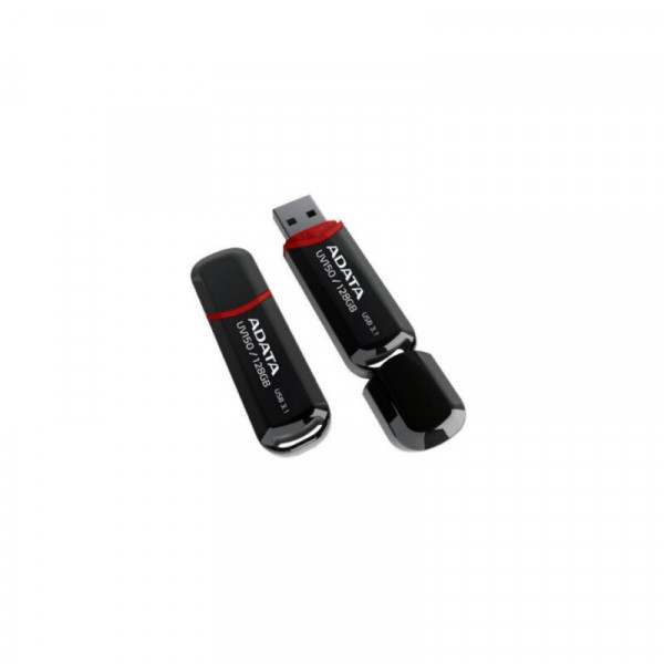 Флеш-накопичувач ADATA USB 3.2 UV 150 128Gb Black (AUV150-128G-RBK)