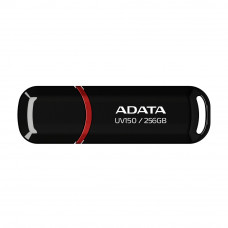 Флеш-накопичувач ADATA USB 3.2 UV150 256Gb Black (AUV150-256G-RBK)