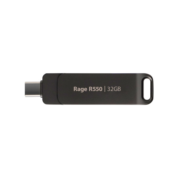 Флеш-накопичувач Patriot USB 3.2 Gen 1 Rage R550 32GB Type-A+C
