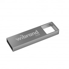 Флеш-накопичувач Wibrand USB 2.0 Shark 32Gb Silver (WI2.0/SH32U4S)
