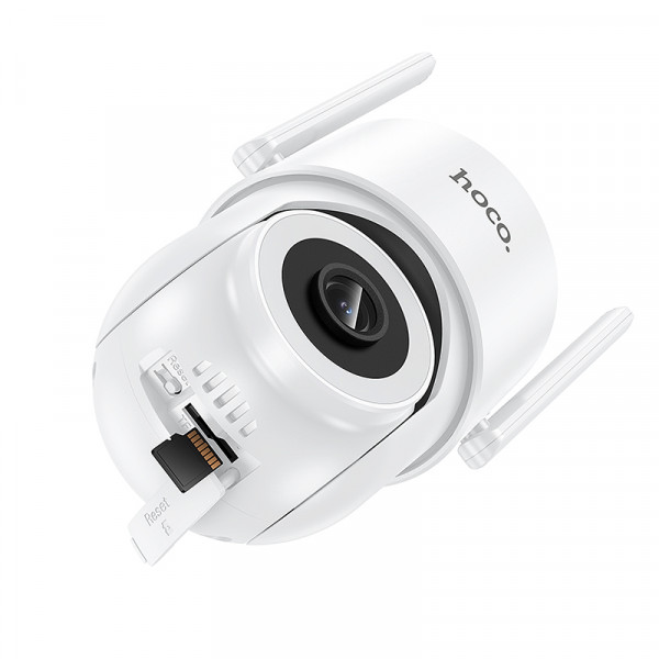 IP-камера відеоспостереження HOCO D10 outdoor monocular PTZ HD camera White (6942007681650)