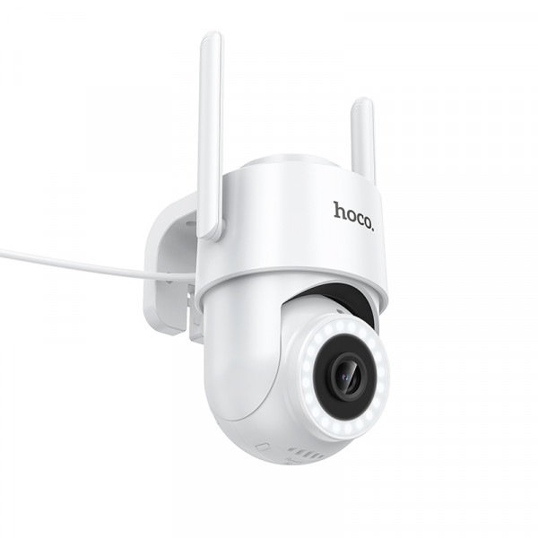 IP-камера відеоспостереження HOCO D10 outdoor monocular PTZ HD camera White (6942007681650)
