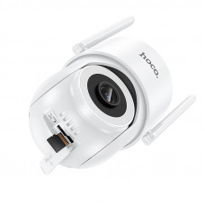 IP-камера відеоспостереження HOCO D10 outdoor monocular PTZ HD camera White (6942007681650)