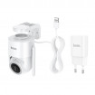 IP-камера відеоспостереження HOCO D10 outdoor monocular PTZ HD camera White (6942007681650)