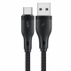 Кабель ACEFAST C8-04 USB-A to USB-C charging data cable 1.2 м Black (6974316282693)