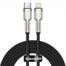 Кабель Baseus Cafule Series Metal Data Cable Type-C to iP PD 20W 2m Чорний