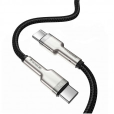Кабель Baseus Cafule Series Metal Data Cable Type-C to Type-C 100W 2m Black (CATJK-D01)