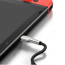 Кабель Baseus Cafule Series Metal Data Cable Type-C to Type-C 100W 2m Black (CATJK-D01)